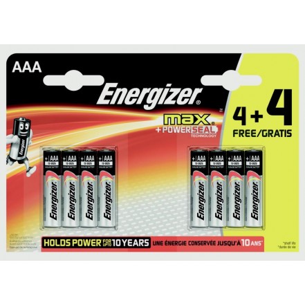 Energizer AAA x 8