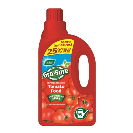 Westland Gro-Sure Tomato Food - 1 Litre + 25% Extra Free