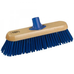 HBC Broom - Socketed Soft Blue PVC