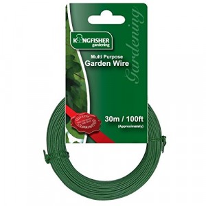 Kingfisher Multi-Purpose Garden Wire - Green 1mm x  30 Metre