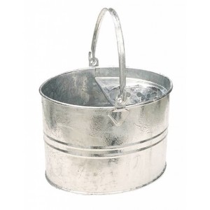 SupaHome Mop Bucket - Galvanised - 7 Litre