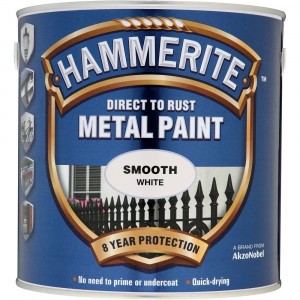 Hammerite Metal Paint Smooth 750ml White