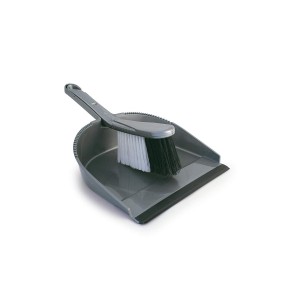 Bentley Industrial P8001/S Large Dustpan & Brush Set - Silver