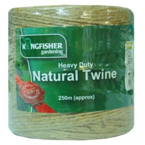 Kingfisher Heavy Duty Natural Garden Twine 250m