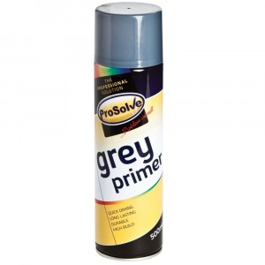Prosolve Grey Primer Aerosol Acrylic Paint 500ml