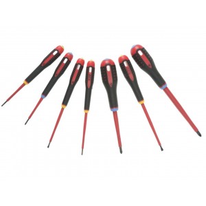 Bahco VDE Ergo Screwdriver Slot/Pozi 7 Piece