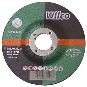 Wilco Cutting Disc Stone 4.5"
