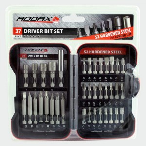 Addax S2 Driver Bit Set - Set of 37 Pieces