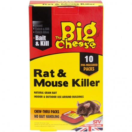 The Big Cheese Rat & Mouse Killer Pack of 10