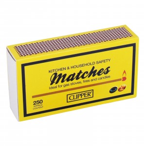 Clipper Household Safety Matches 250