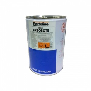 Bartoline Creosote Dark Brown 20 Litres