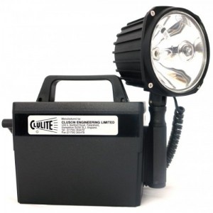 Clulite Deluxe Rechargeable Torch - 1 Million C/P + Jackplug