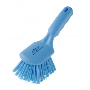 Hillbrush 254mm Short Handled Churn Brush Blue