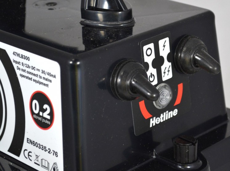 Hotline HLB300 Super Hawk Electric Fence Battery Energiser