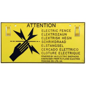 Rutland Warning Sign