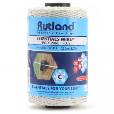 Rutland Poly Wire Plus 250m 12-117