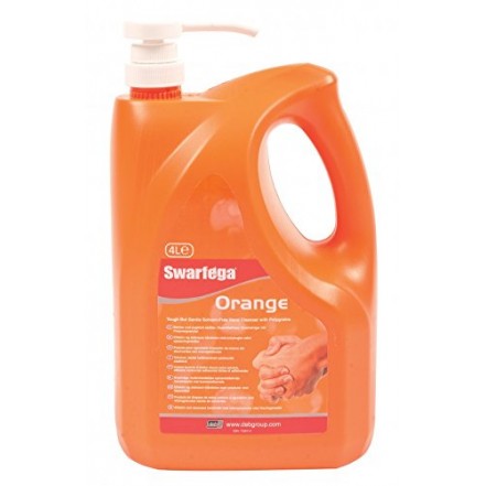 Swarfega Orange Hand Cleaner with Pump 4 Litre
