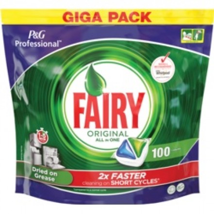 Fairy Dishwasher Tablets Pack 100