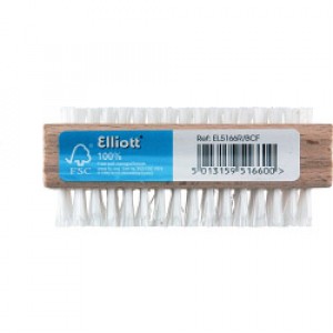 Elliott Nail Brush Wood FSC Double Sided