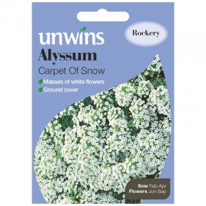 Unwins Alyssum Carpet Of Snow