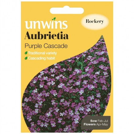 Unwins Aubrietia Purple Cascade