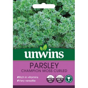 Unwins Herb Parsley Champion Moss Curled