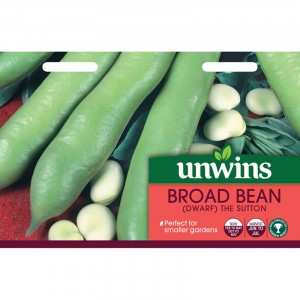 Unwins Broad Bean (Dwarf) The Sutton