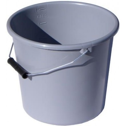 5 Litre Calf Bucket - Grey