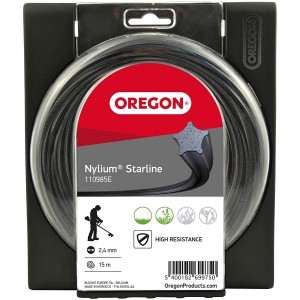 Oregon Flexiblade 111085E Serrated HD Trimmer Line 4mm x 21 Metre