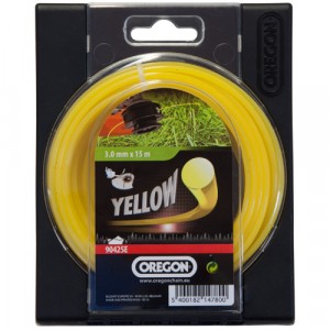 Oregon Strimmer Cutting Line 3.0mm x 15m Yellow