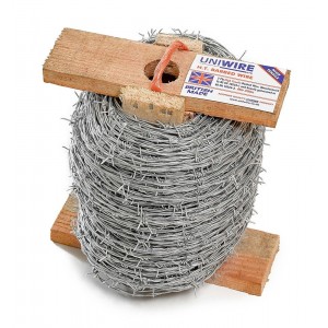 Barbed Wire Galvanised 200 Metre Roll