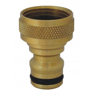 CK 7915 Threaded Female Tap Connector Brass 3/4"