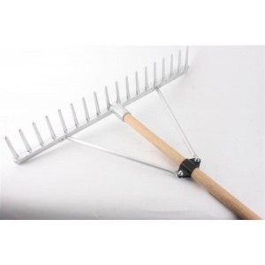 Castex Alloy Head Rake with 6' Wooden Handle