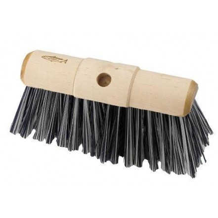 Hillbrush P7 Black & White Yard Brush Head