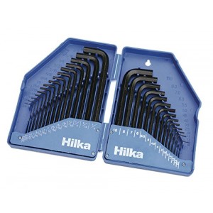Hilka Hex Key Set in Folding Case - 30 Piece