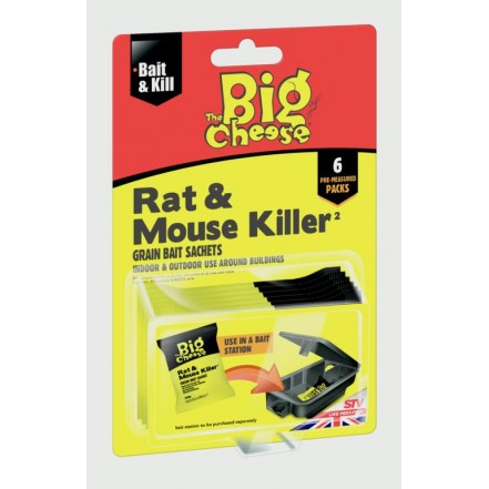 The Big Cheese Rat & Mouse Killer Grain
