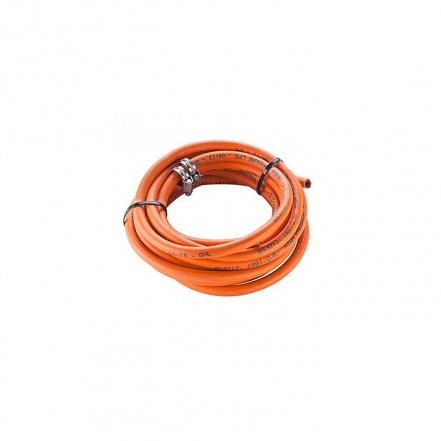 Calor Propane Gas Hose 4.8mm x 3 Metres with Clips