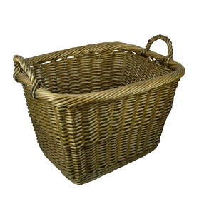 Country Log Basket Small