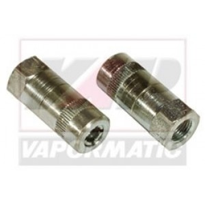 Vapormatic VLB1018 4-Jaw Coupler 1/8" BSP Pack of 2