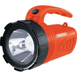 Draper 3W LED Rechargeable Spotlight Torch