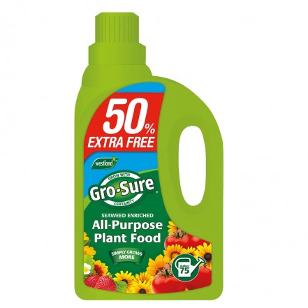 Westland Gro-Sure Plant Food 1 Litre + 50% Extra Free