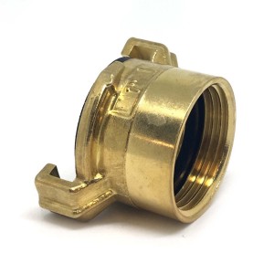 Geka Brass Claw Quick Coupler 1" M Thread