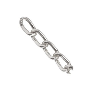 Sterling Curb Chain 2.5mm x 2 Metre