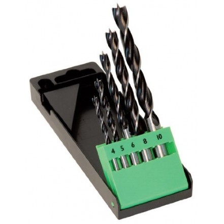 CK Brad Pointed Wood Drill Bit Set of 5 Pieces