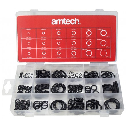 Amtech S6240 'O' Ring Assortment 225 pieces