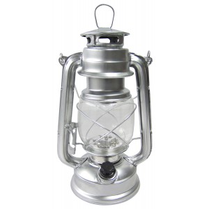 Amtech 15LED Hurricane Lamp Silver