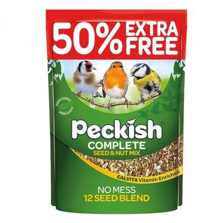 Peckish Complete Seed & Nut Mix 3kg + 1kg Free