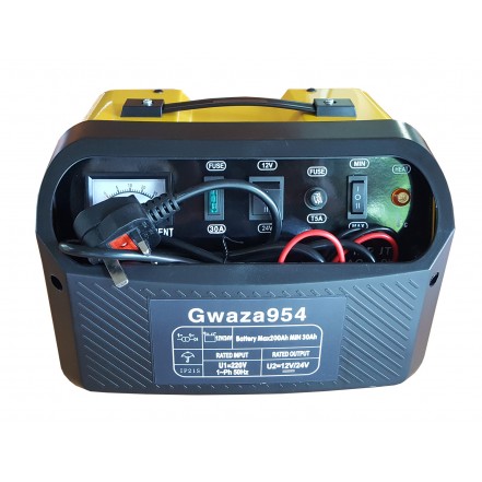Gwaza Battery Charger Dual Voltage 12/24V 30A