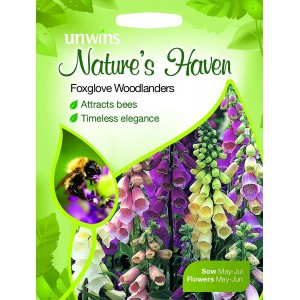 Unwins NH Foxglove Woodlanders Seeds