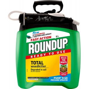 Roundup Total Weedkiller Pump N Go Ready to Use 5 Litre